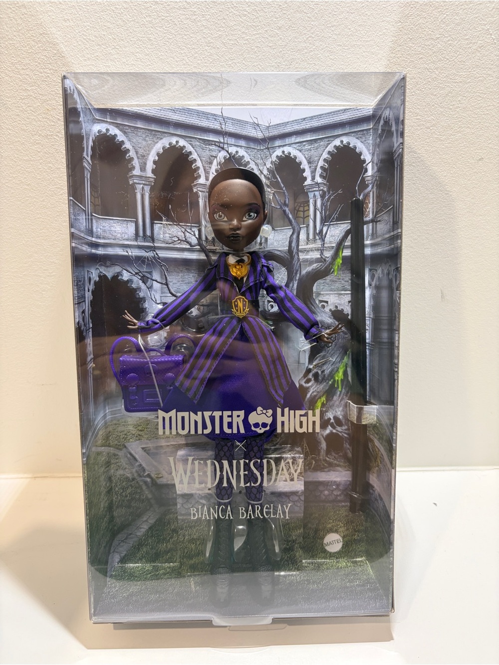 Monster High x Wednesday Bianca Barclay Doll Nevermore Academy NIB